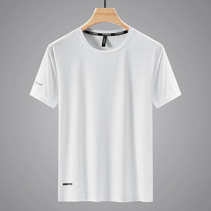 Quick Dry Sport T Shirt Men'S 2026 Short Sleeves Summer Casual White Plus OverSize 6XL 7XL 8XL 9XL Top Tees GYM Tshirt Clothes