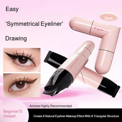 Eyeliner for Beginners Sweat-proof Double-headed Eyeliner Smudge-Proof Eyeliner Waterproof Double-Wing Integrated Eyeliner Stamp
