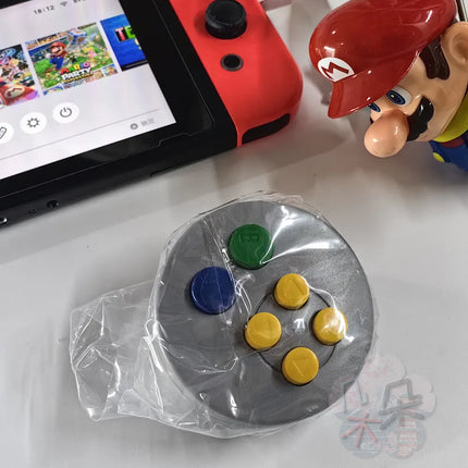 In Stock Japan Gashapon Sfc Ngc N64 Game Controller Keychain Pendant Official Bandai Capsule Toy