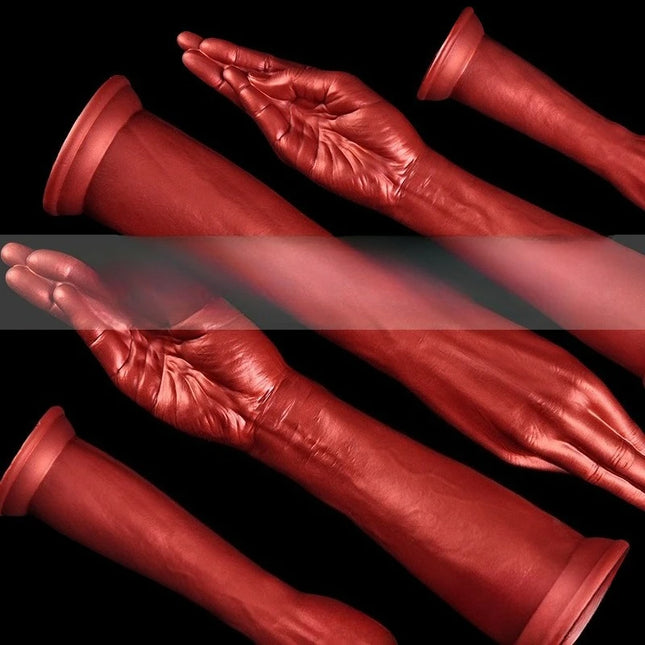 46cm Fist Hand Anal Plug Arm Dildo Vaginal Butt Dilator Deep Stimulator Anus Expander Big Dildo Masturbator Adult Anal Sex Toys