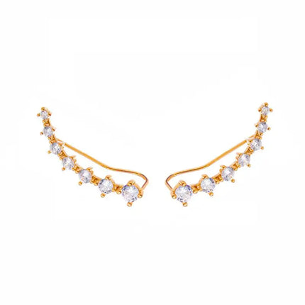 Korean Fashion Seven Star Zircon Earrings For Women Jewelry 2026 Trending New Luxury Women's Crystal Stars Stud Earrings Gifts