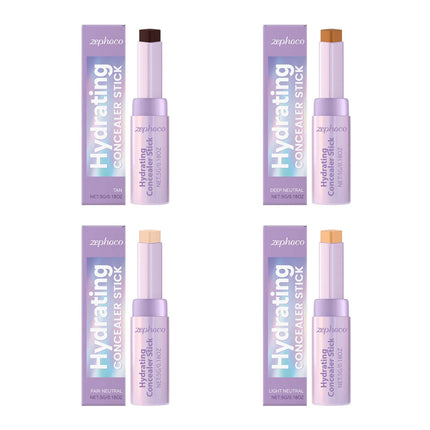 Concealer Contour Stick Waterproof,For Covers Skin Acne Scarring Flaw Sweat-Proof Nature Contouring Cosmetic Face Makeup Tool