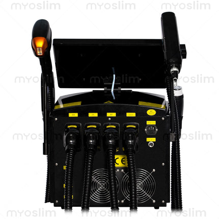 4in1 Ice Platinum Laser Diode Hair Removal Machine 755 808 940 1064nm 4 Wavelength ND:YAG Machine Painless Hair Removal