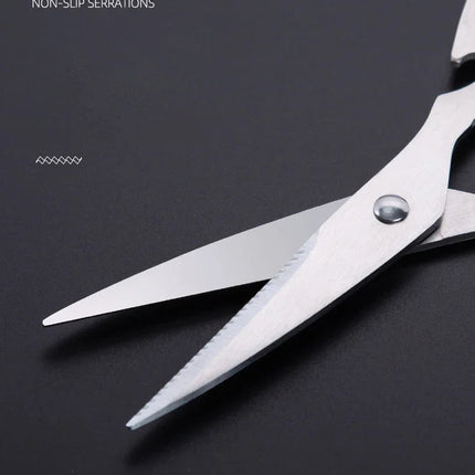 Stainless Steel Kitchen Scissors Household Bone Scissors Chicken Wings Fish Chopper Bottle Opener Walnut Clip Kitchen Tools