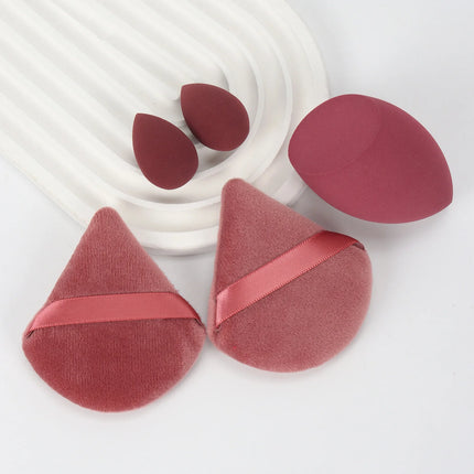 5Pcs Professional Makeup Sponge Set - Soft, Gentle, Multi-Purpose Tools for Perfect Foundation, Powder and Blush Application