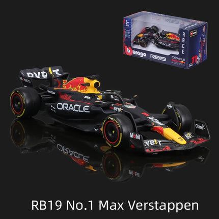 Bburago 1:43 Verstappen F1 Alloy Car Model Red Bull Racing RB16B RB19 RB20 RB21 Static Diecast Toy
