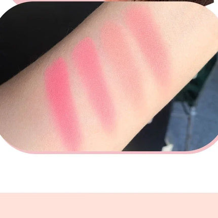 Sweet Ice Cream 4-Color Blush Brightening Peach Pink Color Transparent Natural Lightweight Blendable Face Color Face Makeup