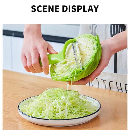3PCS multifunctional vegetable shredder - wide mouth, easy to chop vegetables - perfect for kitchen preparation