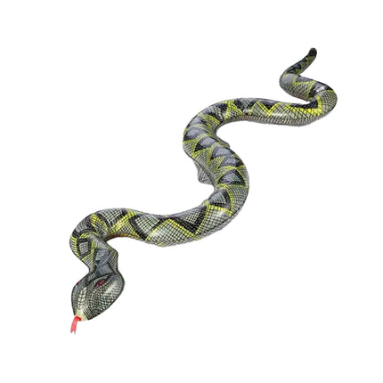 PVC Inflatable Python, Halloween Prank Prop, Terrifying Realistic Toy Snake