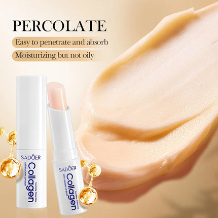 Collagen Moisturizing lipstick Dry Lip Balm in Winter can moisturize skin for a long time
