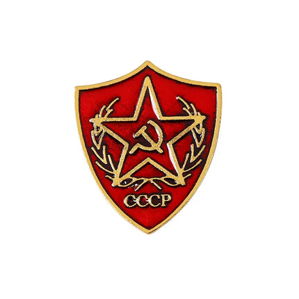 Russia Flag Enamel Pins Custom Brooches Simple Lapel Badges Peace and Love Jewelry Gift for Friends