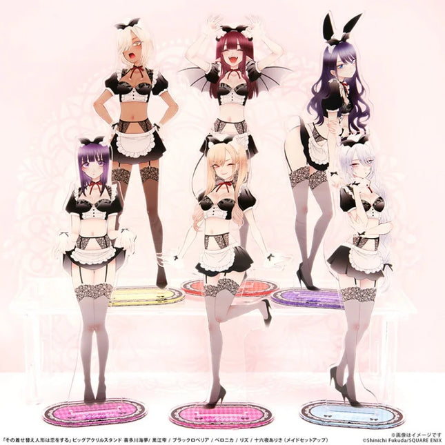 Anime My Dress-Up Darling Acrylic Stand Marin Kitagawa Sajuna Inui Shinju Inui Nowa Sugaya Cartoon Keychain Cosplay Prop Decor