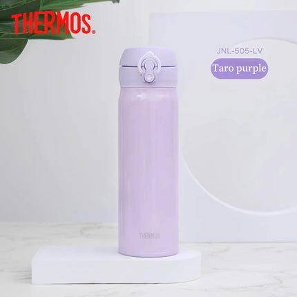 THERMOS Water Bottle Stainless Steel Vacuum Flask Thermal Mug, Keep Hot Cold 6-12 H , Portable Coffee Tumbler for Office Travel