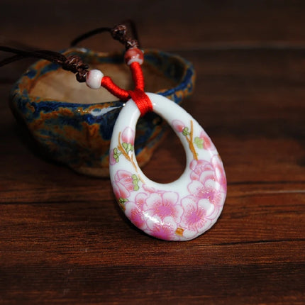 women's ceramics fashion necklaces & pendants wholesale jewelry  for women woman lady Dropshipping #1119