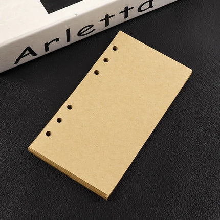 A4 B5 A5 A6 A7 Loose Leaf Notebook Refill Spiral Binder Inner Page Grid Blank Line Diary Agenda PlannerSchool Stationery