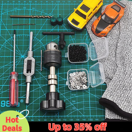 1/64 Wheel Hub Modification Tool Kit Diecast Model Car  Disassemble Beginner to Advanced the tool Package Fixing Tool