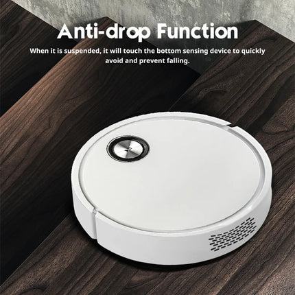 NEW 2800PA 3-in-1 Super Quiet Robot Vacuum Cleaner, APP Control, Smart Sweep Wet Mopping for Floor & Carpet