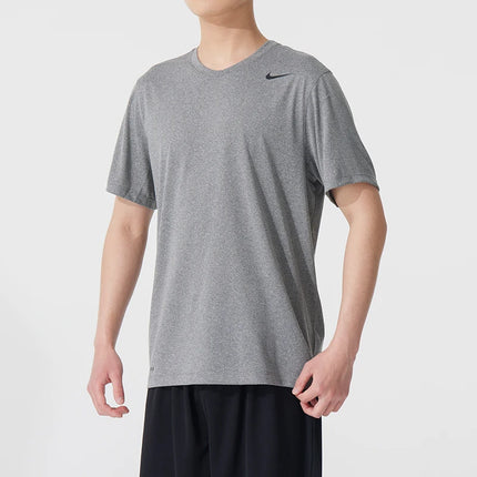 Nike T-Shirt Men's Loose Casual Sports Fitness Round Neck Comfortable Breathable Half-Sleeve Cotton Running Short-Sleeve