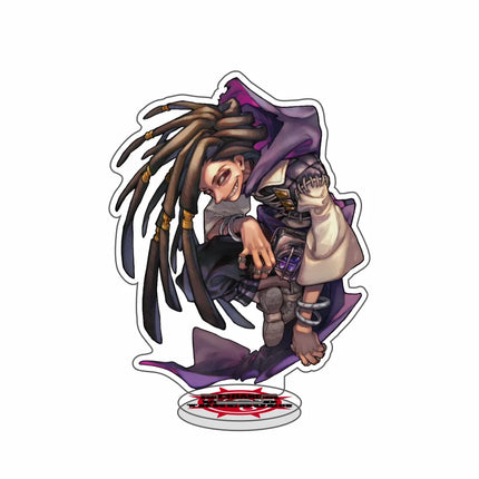 Anime FigureGachiakuta Acrylic Stand Model Plate Keychain Rudo Enjin Zanka Riyo Jabber Desk Decor Collection cosplay fans gifts