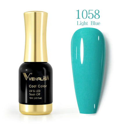 VENALISA Nail Gel Varnish TPO FREE Soak Off UV LED Organic Odorless Enamels Nail Art Colors 12ml 120Colors UV Gel Nail Polish
