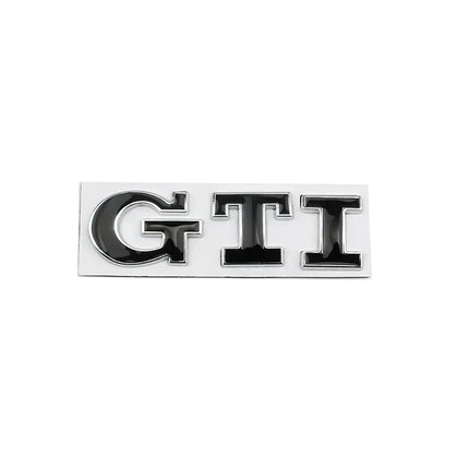 Metal GTI Logo Car Rear Trunk Emblem Side Sticker for Volkswagen VW Golf 4 5 6 7 8 Polo Jetta Tiguan Passat T-Roc MK2 MK5 MK7