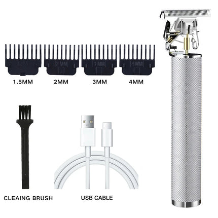 Portable Mens Beard Hair Clipper T9 Professional Electric Hair Cutting Rechargeable Hair Clipper Barber/Hair Clipper Accessories
