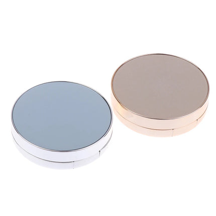 【Empty Air Cushion Puff Box With Mirror Sponge Portable Foundation DIY Box BB Cream Cosmetic Case Container Beauty Makeup Tools】