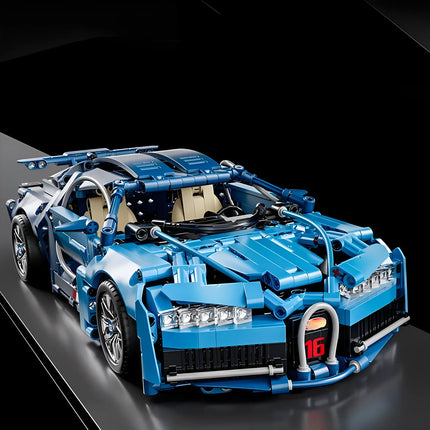 1:14 Building Blocks Roadster RC Toy Car Building Blocks Toy Birthday Gift MOC Roadster Model 1310Pcs