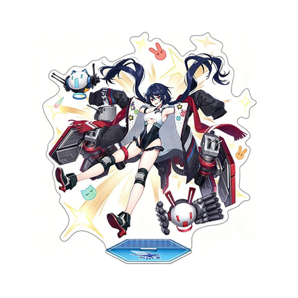 Azur Lane Acrylic Stand Keychain 2026 New Battle Ship Style Enterprise Belfast Takao Sovetsky Soyuz Character Merch