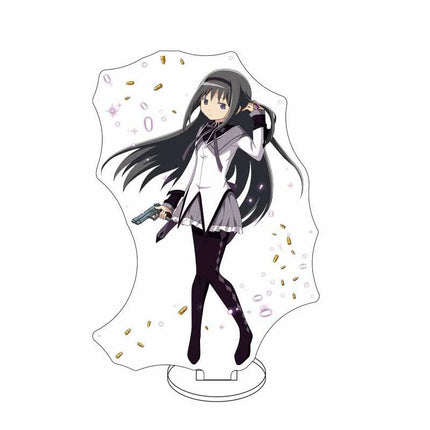 Puella Magi Madoka Magica ANIME 15CM Madoka Kaname Homura Akemi Acrylic Stand figure Stand Cosplay Festivals Gifts keychain