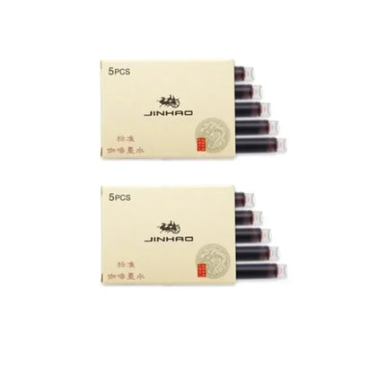 Jinhao 5/10/15 pcs Color Ink Cartridge Refill Fountain Pen Office School Student Stationery Ink Supplies Fountain Pen Ink
