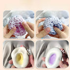 Four packs⭐Explosive bead powder + explosive bead blue + glutinous rice glutinous yellow + glutinous rice glutinous purple⭐Air pump