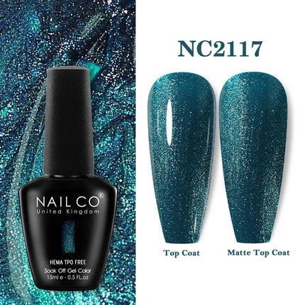 NAILCO 15ml Red Color Series Gel Varnish Coffee Gel Nail Polish Maximalism Reddish Gellak Design Brown Lacquer Nail Art Manicure