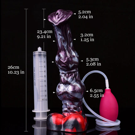 NNSX Huge Knot Squirting Horse Dildo Silicone Water Spray Anal Plug Anus Dilator Vagina Feamel Masturbator Penis for Woman