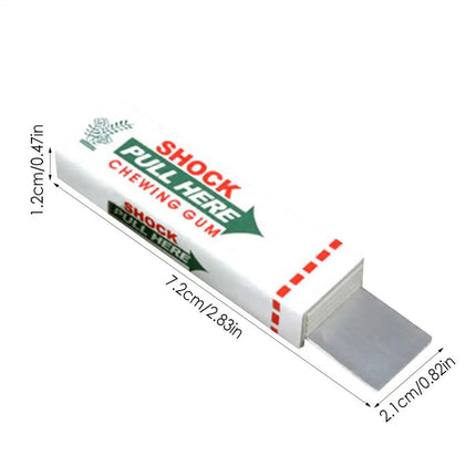 Electric Shock Chewing Gum and Magic Prank Toy for Street Jokes Chewing Gum Prank Toy Gift Gadget Prank Shocking Toy