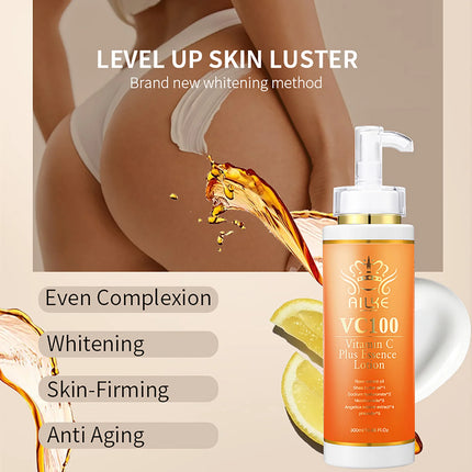 AILKE Vitamin C Whitening Kit For Women, Even Skin Tone, Clean Skin, Moisturizing, Anti Wrinkles, Skin Glowing Beauty Set