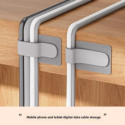 Reusable Cable-Ties Velcro-Ties 1/2/5m Self-Adhesive Power-Cord Holder Adjustable Cord-Storage Desktop-Organiser Manager Hardwar