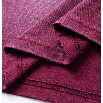 2026 summer washed T-shirt with pocket