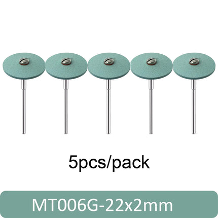 5pcs Dental Polisher Ceramic Diamond Grinding Head Stone Zirconia Ceramics Emax Crowns Grinder Quick Polishing Burs