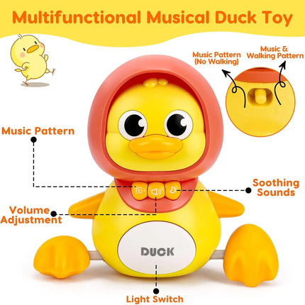 Baby Crawling Toys with Music Early Learning Development Interactive Walking Toy  Infant Learn to Walk for Girls Boys Christmas