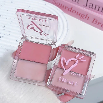 Water Light Peach Cream Blush Milk Pink Cream Natural Cheek Tint Brighten Waterproof Face Contouring Orange Blush Palette Makeup