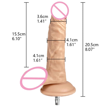 ROUGH BEAST Sex Machine Dildo Attachment for Vac-U-Lock Masturbation Machine Women and Man Anal Plug Sex Toy Masturbator Product