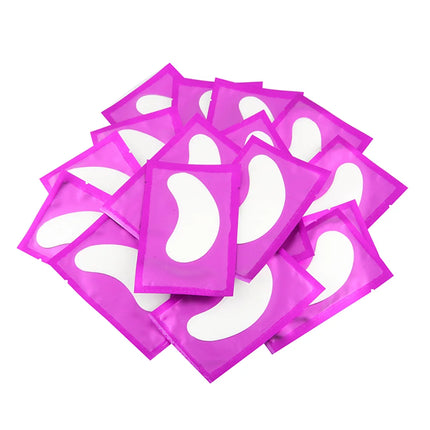 50Pairs/Lots Eyelash Extension Patch Under Eye Pads Hydrogel Patches For Extension Lint Free Stickers Eyelash patches Makeup