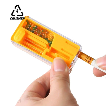 Cigarette Holder Smoking Explosion Beads Pusher Pop-up Smoke Push Ball Box DIY Ice Bead Popping Capsule Cigarette Accessories