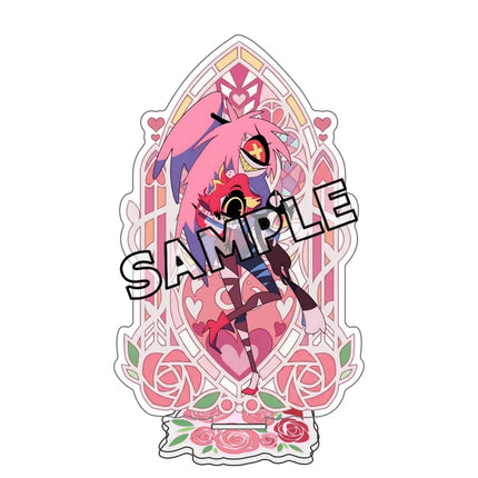 15CM Acrylic Standee Alastor Alastor Vox Anime Peripheral Desktop Ornament Decoration Valentine's Day Gift key chain