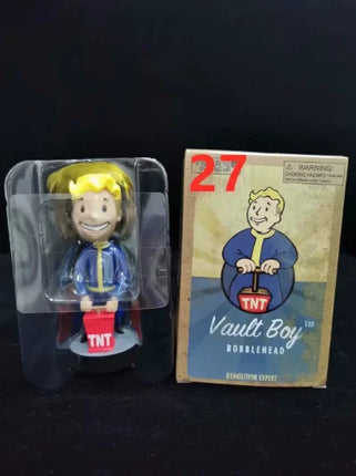Anime Bobblehead Cute Vault Boy Full Set Action Figure Toys Collection Model Doll Desktop Ornament Display Boy Gifts