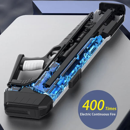 High-Pressure Water Gun Toys Powerful Electric Shooting Automatic Spray Water Absorption Outdoor Beach Pool Toy For Boys Kids