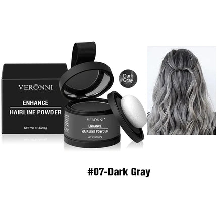 Hairline Shadow Powder,Instantly Conceal Hairline And Hair Root, Waterproof Hairline Powder Filler,Hair Root Cover,Scalp Powder