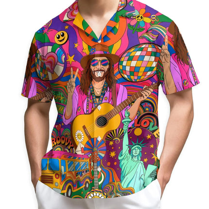 Back To The 90s Hawaiian Shirt Men Women Youth, Retro Neon 80s Cassette Sneaker Aloha Shirt Vintage Party Shirt Button Up