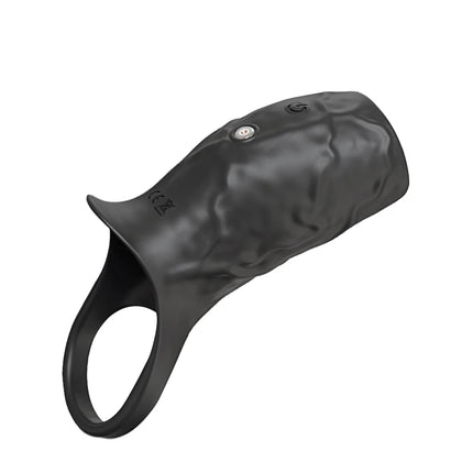 Vibrating Penis Sleeve Cock Ring G Spot Stimulate Sex Toys for Men 10 Vibration Modes Erection Trainer Delay Ejaculation Sex Toy